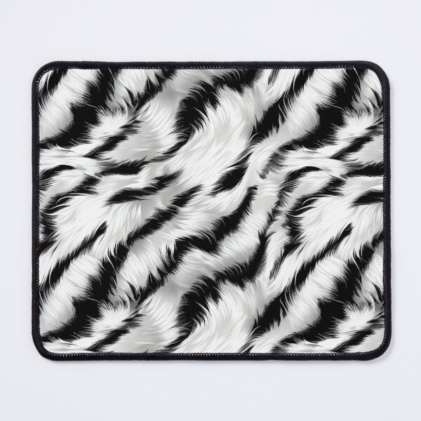 Item preview, White tiger fur realistic pattern designed and sold by Margival.