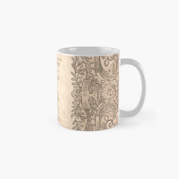 Cervantes, Don Quijote de la Mancha 1605 Taza clásica