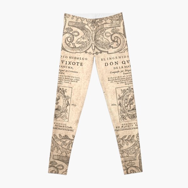 Cervantes, Don Quijote de la Mancha 1605 Leggings