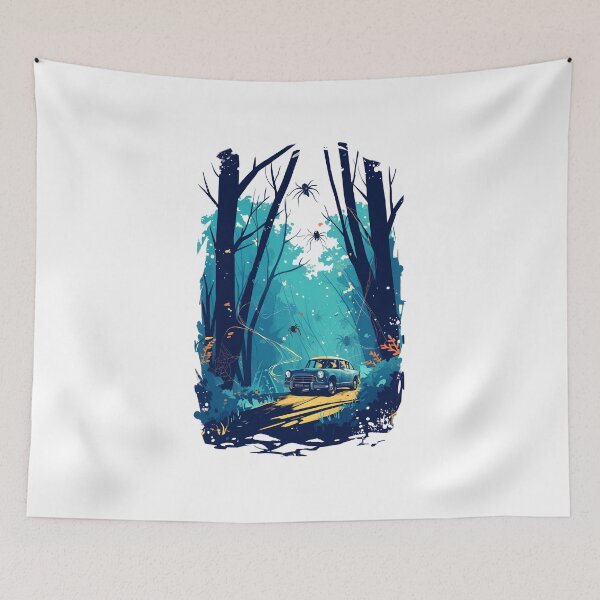 Item preview, Escape from the Spiders - Fantasy designed and sold by Fenay Designs.