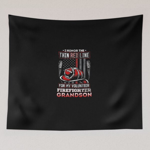 Item preview, Volunteer Firefighter Grandson Support designed and sold by shirtkings.