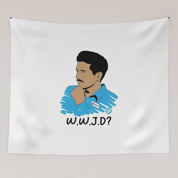 Item preview, WWJD MEXICAN JESUS designed and sold by TODD GOLDMAN.
