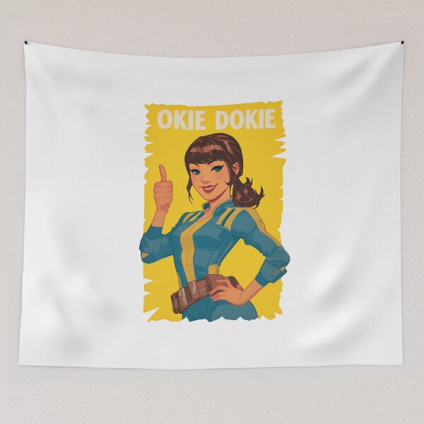 Item preview, Okie Dokie - Vault Dweller - Post Apocalyptic designed and sold by Fenay Designs.