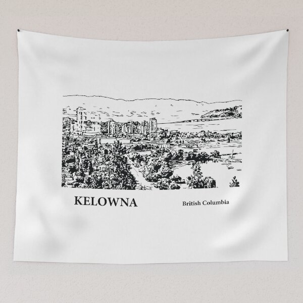 Item preview, Kelowna British Columbia designed and sold by Lakeric Cityscapes.