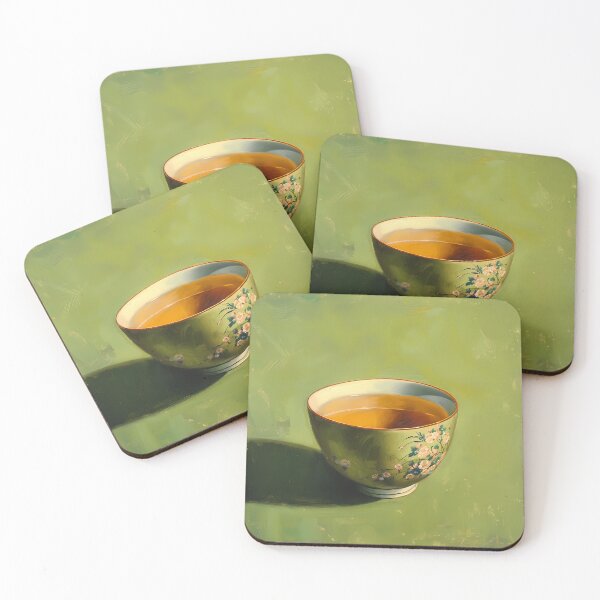 Item preview, Tea in a Japanese cup designed and sold by sakurashorty.