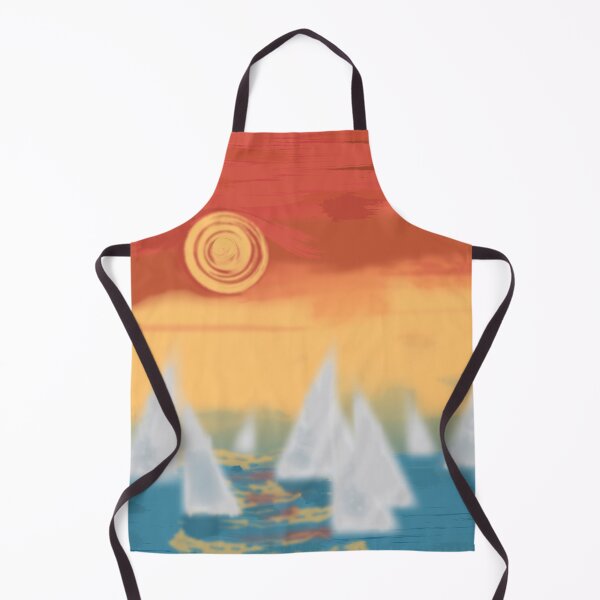 Item preview, Sail Boats Under a Whirling Sun designed and sold by Cosmic-Fandom.