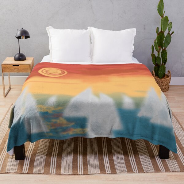 Item preview, Sail Boats Under a Whirling Sun designed and sold by Cosmic-Fandom.