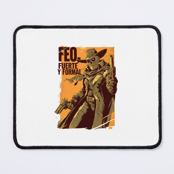 Item preview, Feo, Fuerte y Formal - Gunslinger Ghoul - Post Apocalyptic designed and sold by Fenay Designs.