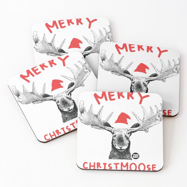 Item preview, XMAS MERRY CHRISTMOOSE designed and sold by TODD GOLDMAN.