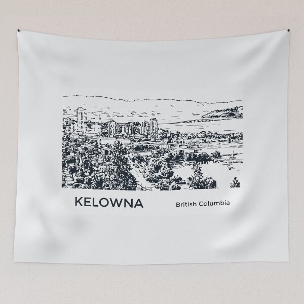 Item preview, Kelowna British Columbia designed and sold by Lakeric Cityscapes.