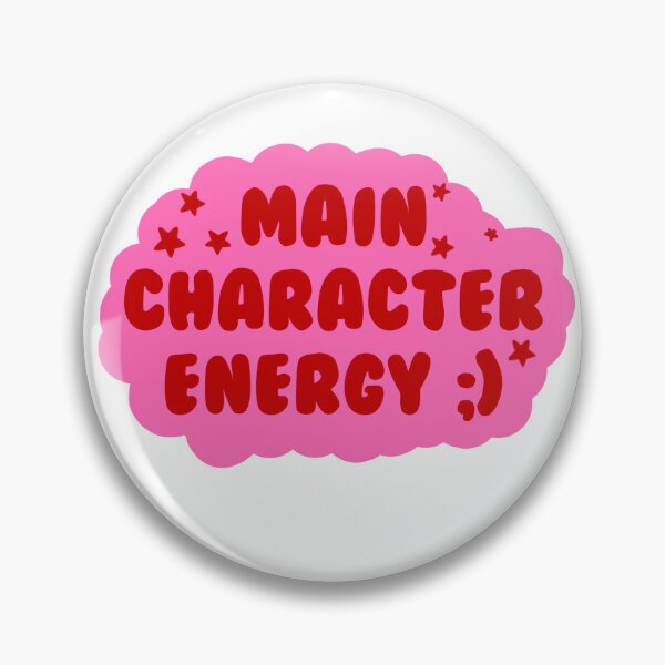 Item preview, Main character energy ;) designed and sold by essiestickers.