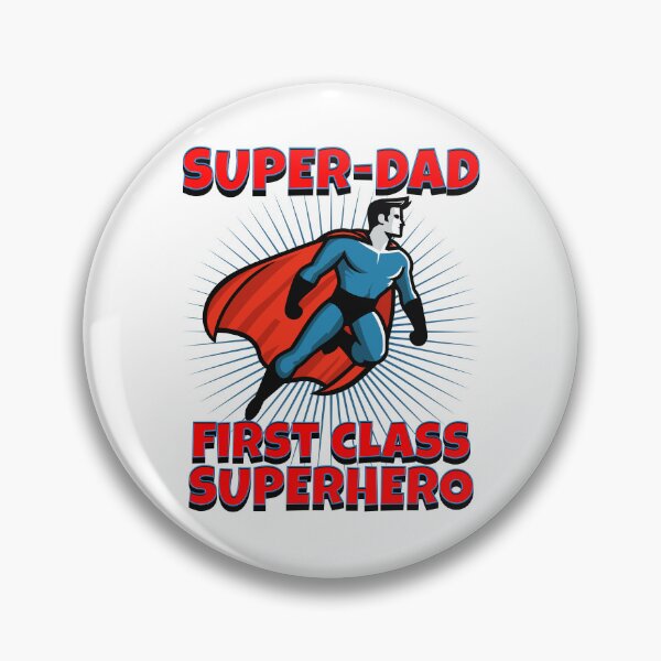 Item preview, SUPER-DAD - first class superhero designed and sold by SpecialtiesShop.