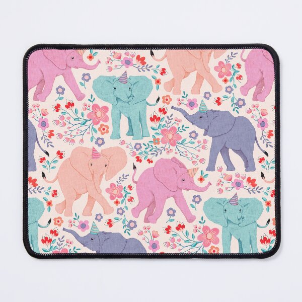 Item preview, Elephants Entertain with Wonderful Wildflowers designed and sold by Perrin Le Feuvre.