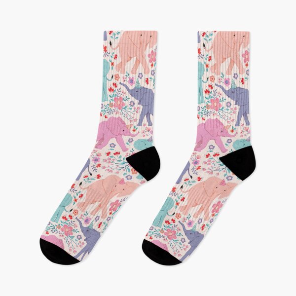 Item preview, Elephants Entertain with Wonderful Wildflowers designed and sold by Perrin Le Feuvre.