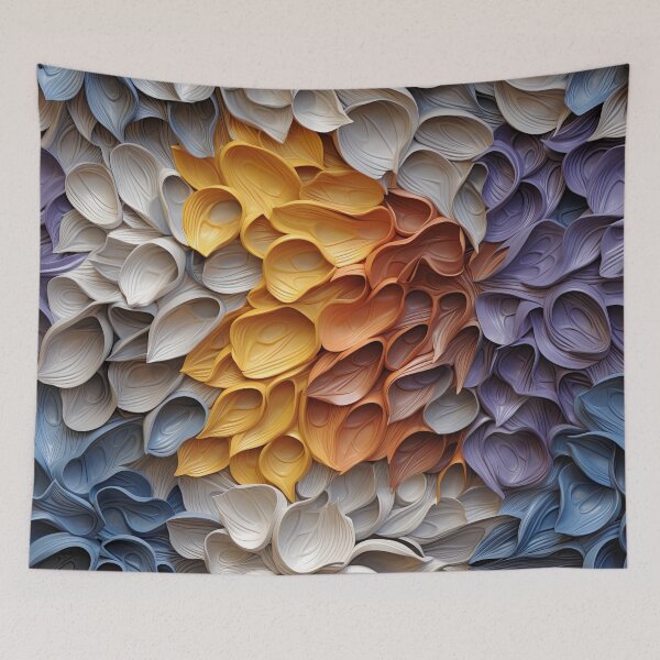 Item preview, Abstract Flower Petal Texture Pattern designed and sold by bubblegoth.