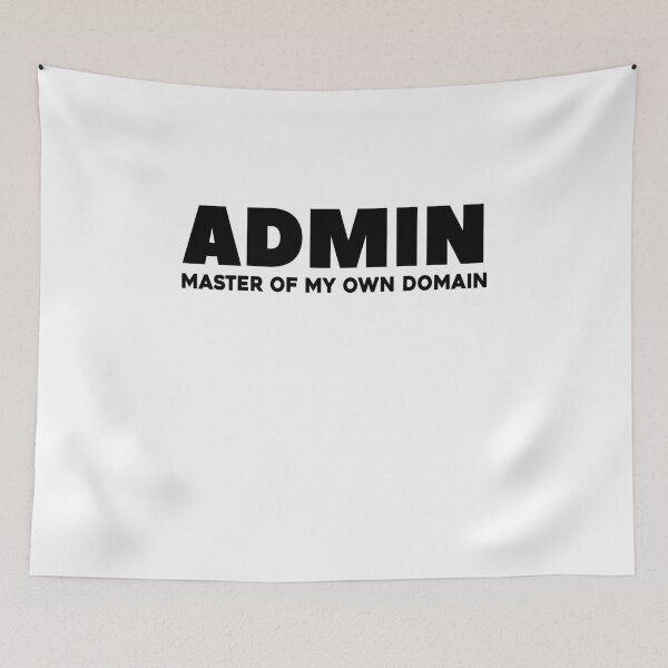 Item preview, Admin Master Of My Own Domain designed and sold by Mad Over Store.