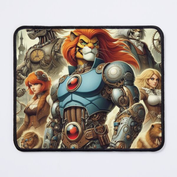 Item preview, lion Steampunk designed and sold by sevenmountains.