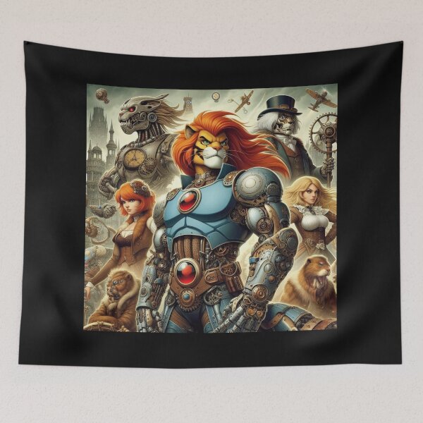 Item preview,  lion Steampunk  designed and sold by sevenmountains.
