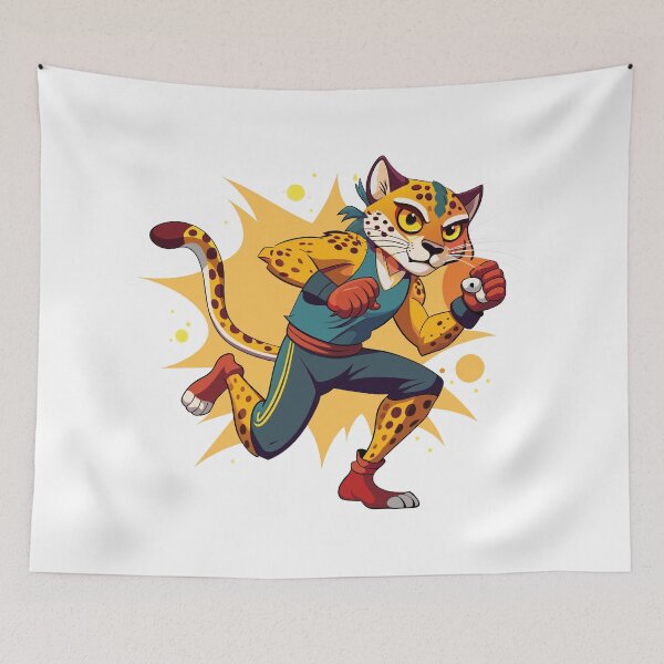 Item preview, Kickboxing Leopard Racing with Style designed and sold by BNCH44.