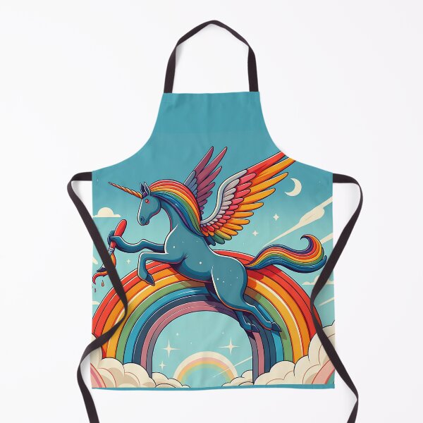 Item preview, Rainbow Guardian: Angel-Winged Unicorn designed and sold by 0penvimark.