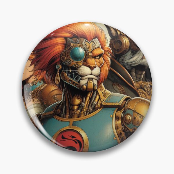 Item preview, lion Steampunk  designed and sold by sevenmountains.