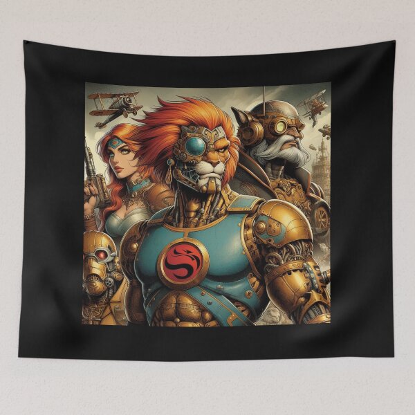 Item preview, lion Steampunk  designed and sold by sevenmountains.