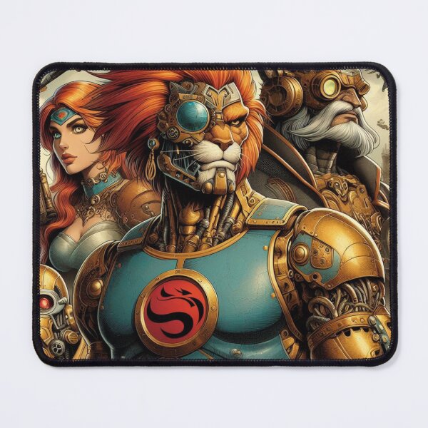 Item preview, lion Steampunk designed and sold by sevenmountains.