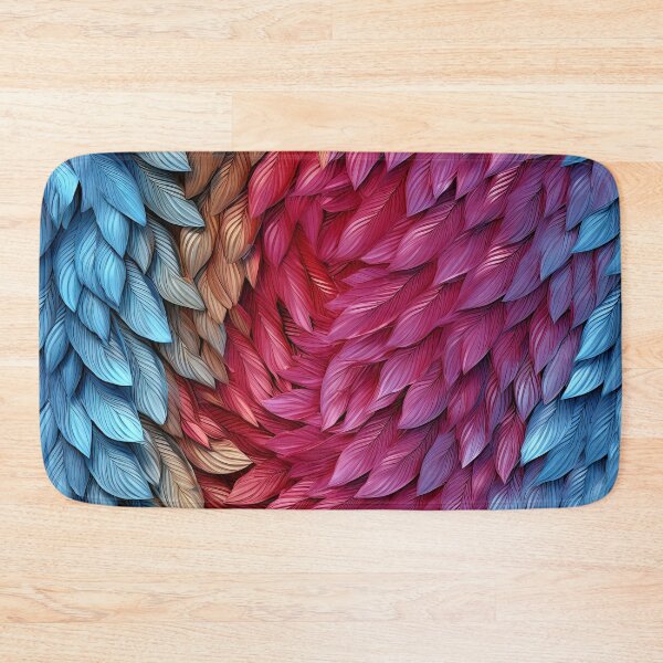 Item preview, Layered Feather Plumage Pattern designed and sold by bubblegoth.