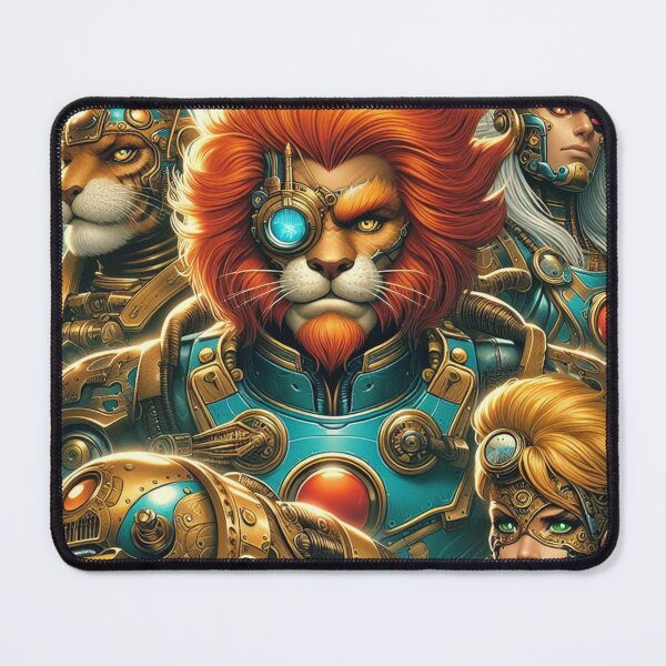 Item preview, lion Steampunk designed and sold by sevenmountains.