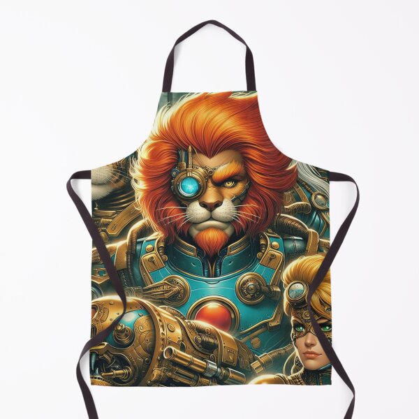Item preview, lion Steampunk designed and sold by sevenmountains.