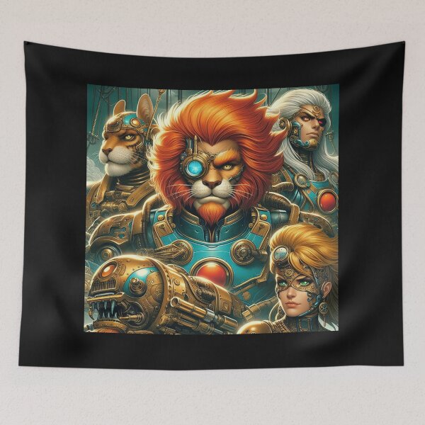 Item preview,  lion Steampunk  designed and sold by sevenmountains.