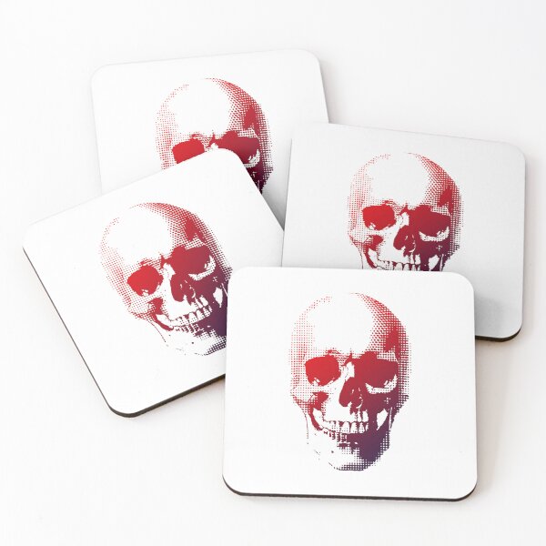 Item preview, Gradient skull designed and sold by krabbaraban.