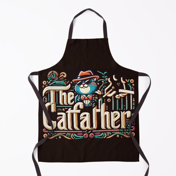 Item preview, The Catfather, typography, PUN designed and sold by maxmaj.