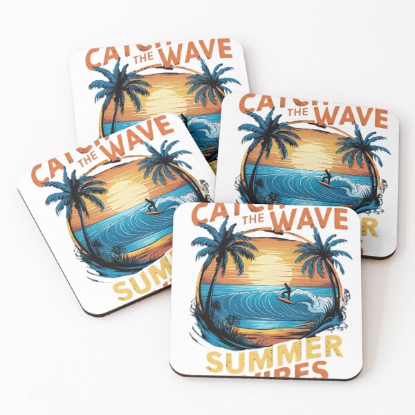 Item preview, Catch The Wave , Summer Vibes designed and sold by MABROTH.