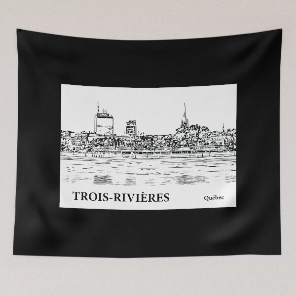 Item preview, Trois-Rivières Québec designed and sold by Lakeric Cityscapes.
