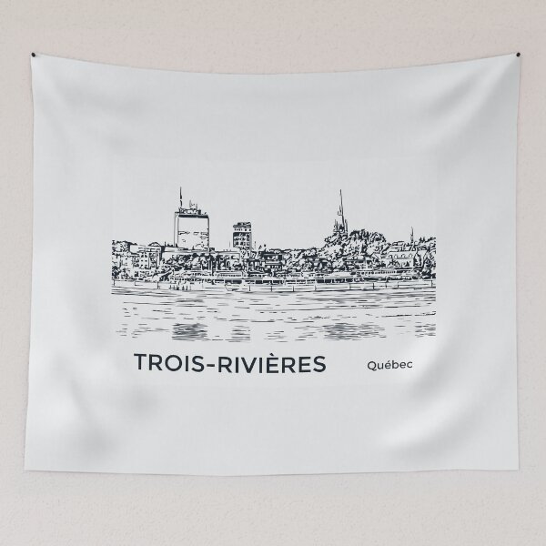 Item preview, Trois-Rivières Québec designed and sold by Lakeric Cityscapes.