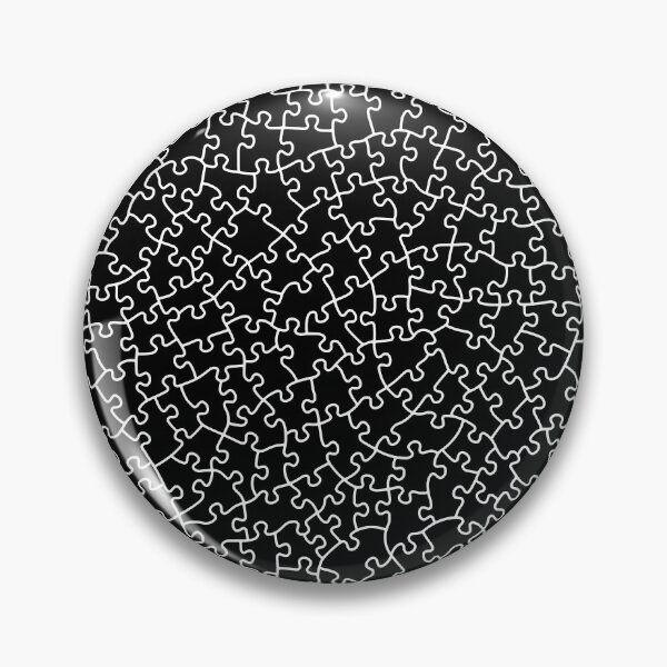 Item preview, Jigsaw Puzzle Lover Pieces Pattern Master Puzzler BLACK designed and sold by GrandeDuc.
