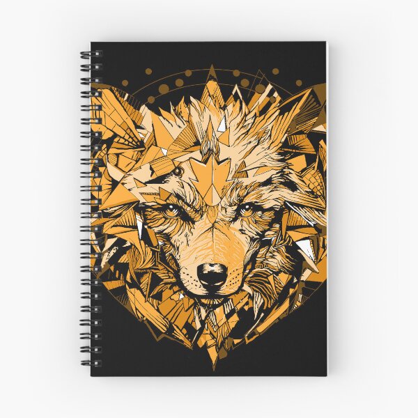 Item preview, Wolf Face: Unleash Your Wolfpack Spirit! - Your Inner Wolf [dark version] designed and sold by Kraftees.