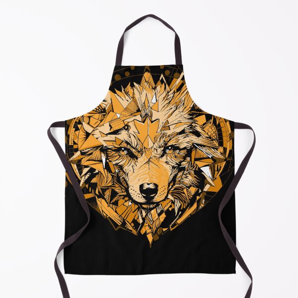 Item preview, Wolf Face: Unleash Your Wolfpack Spirit! - Your Inner Wolf [dark version] designed and sold by Kraftees.