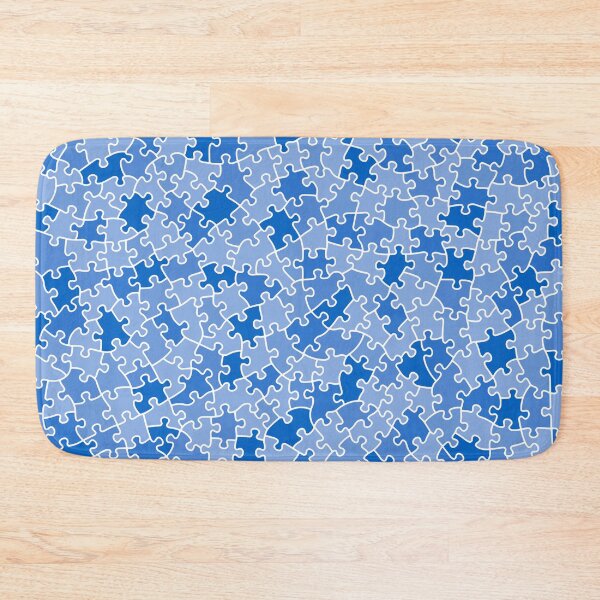 Item preview, Jigsaw Puzzle Lover Pieces Pattern Master Puzzler BLUE designed and sold by GrandeDuc.