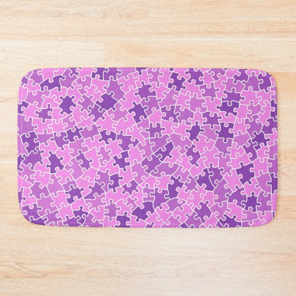 Item preview, Jigsaw Puzzle Lover Pieces Pattern Master Puzzler PINK designed and sold by GrandeDuc.