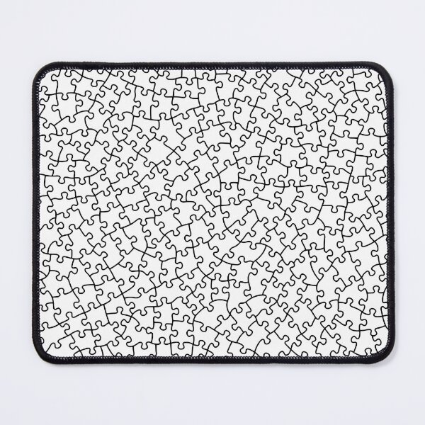 Item preview, Jigsaw Puzzle Lover Pieces Pattern Master Puzzler WHITE designed and sold by GrandeDuc.