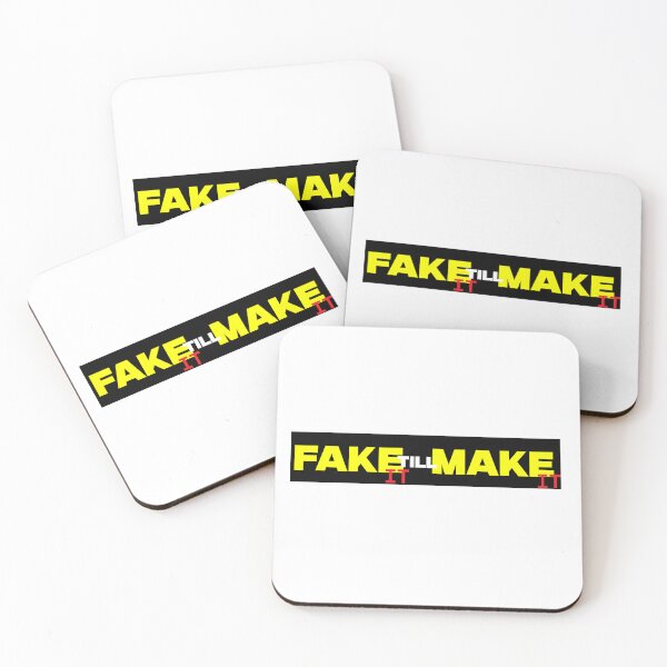 Item preview, fake it till you make it designed and sold by lazaretand-shop.