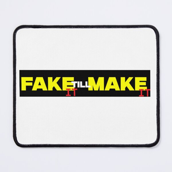 Item preview, fake it till you make it designed and sold by lazaretand-shop.