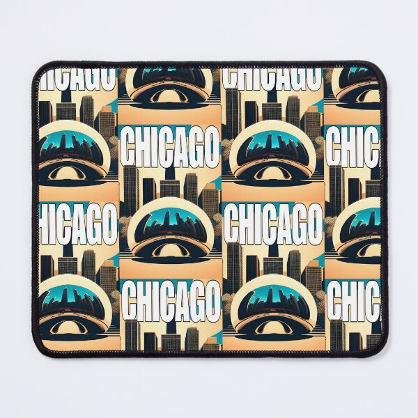 Item preview, Chicago Skyline Colorful Illustration designed and sold by jessephotoart.