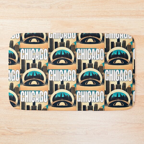 Item preview, Chicago Skyline Colorful Illustration designed and sold by jessephotoart.