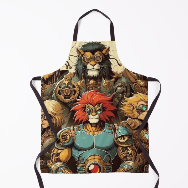 Item preview, lion Steampunk designed and sold by sevenmountains.