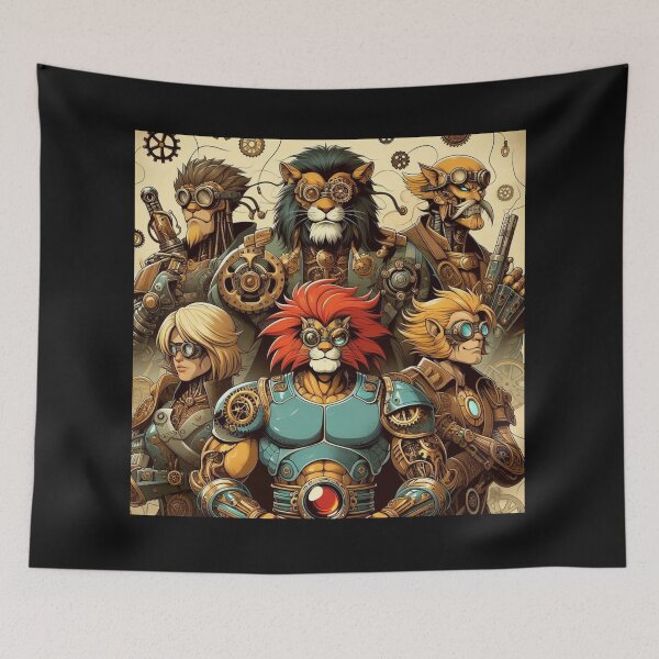 Item preview, lion Steampunk  designed and sold by sevenmountains.