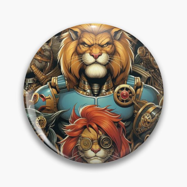 Item preview,  lion Steampunk  designed and sold by sevenmountains.