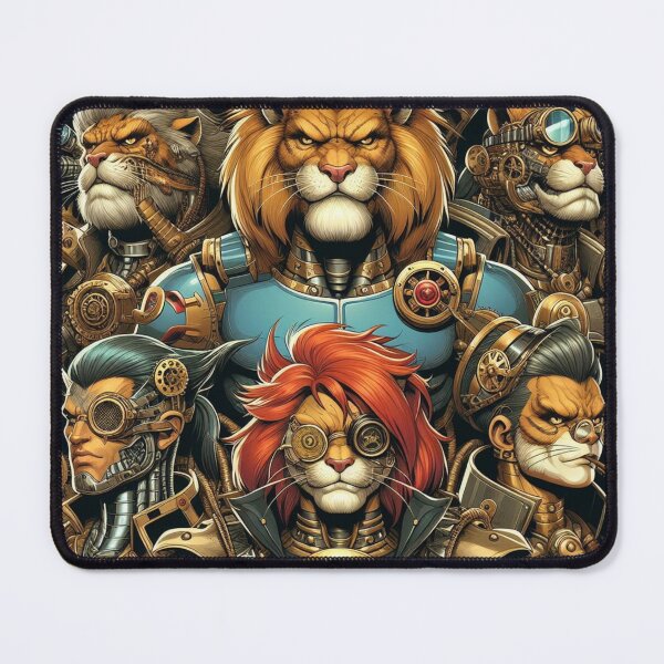 Item preview, lion Steampunk designed and sold by sevenmountains.